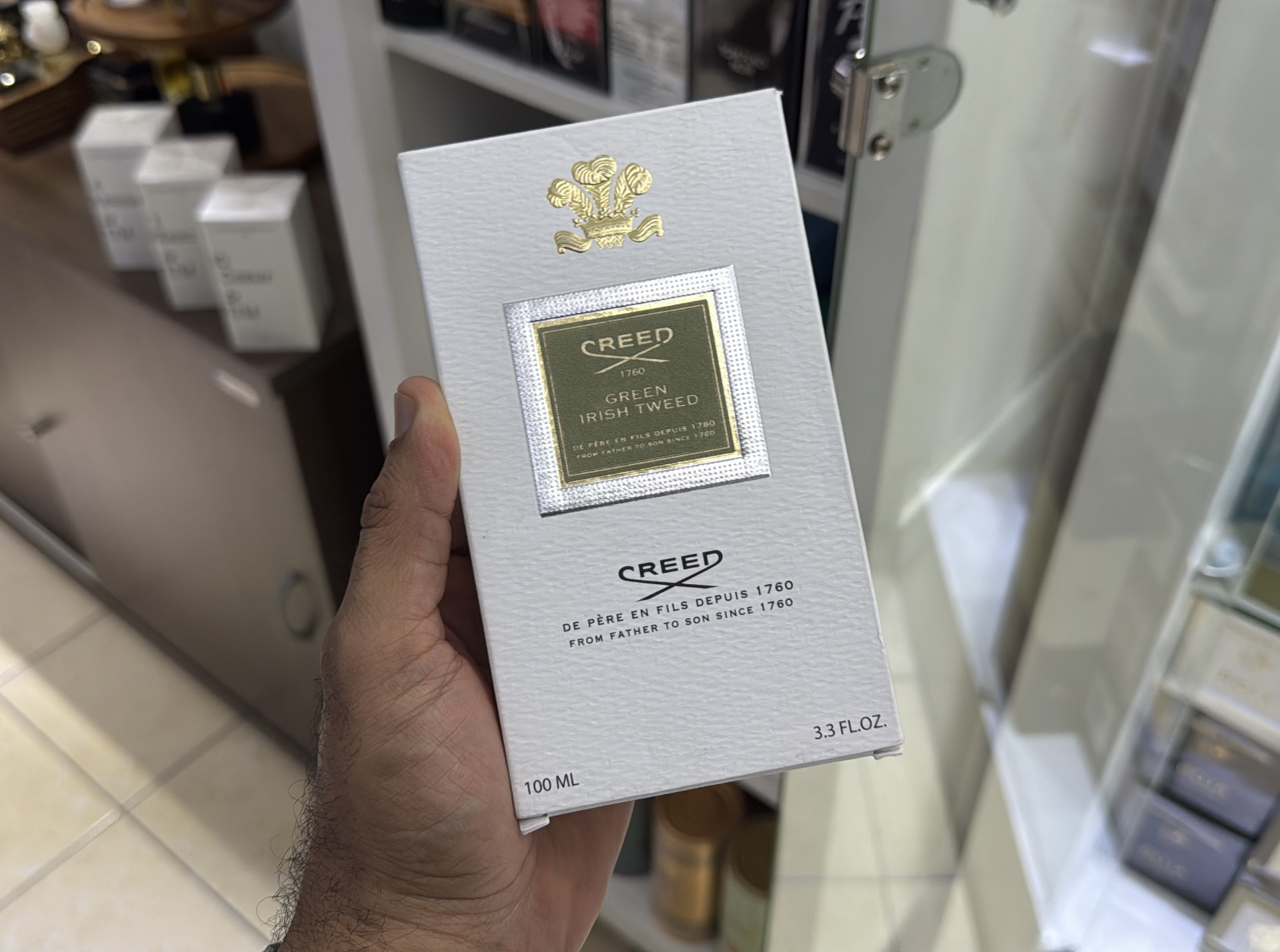 salud y belleza - Creed Green Irish Tweed EDP 100ML RD$ 20,500 NEG