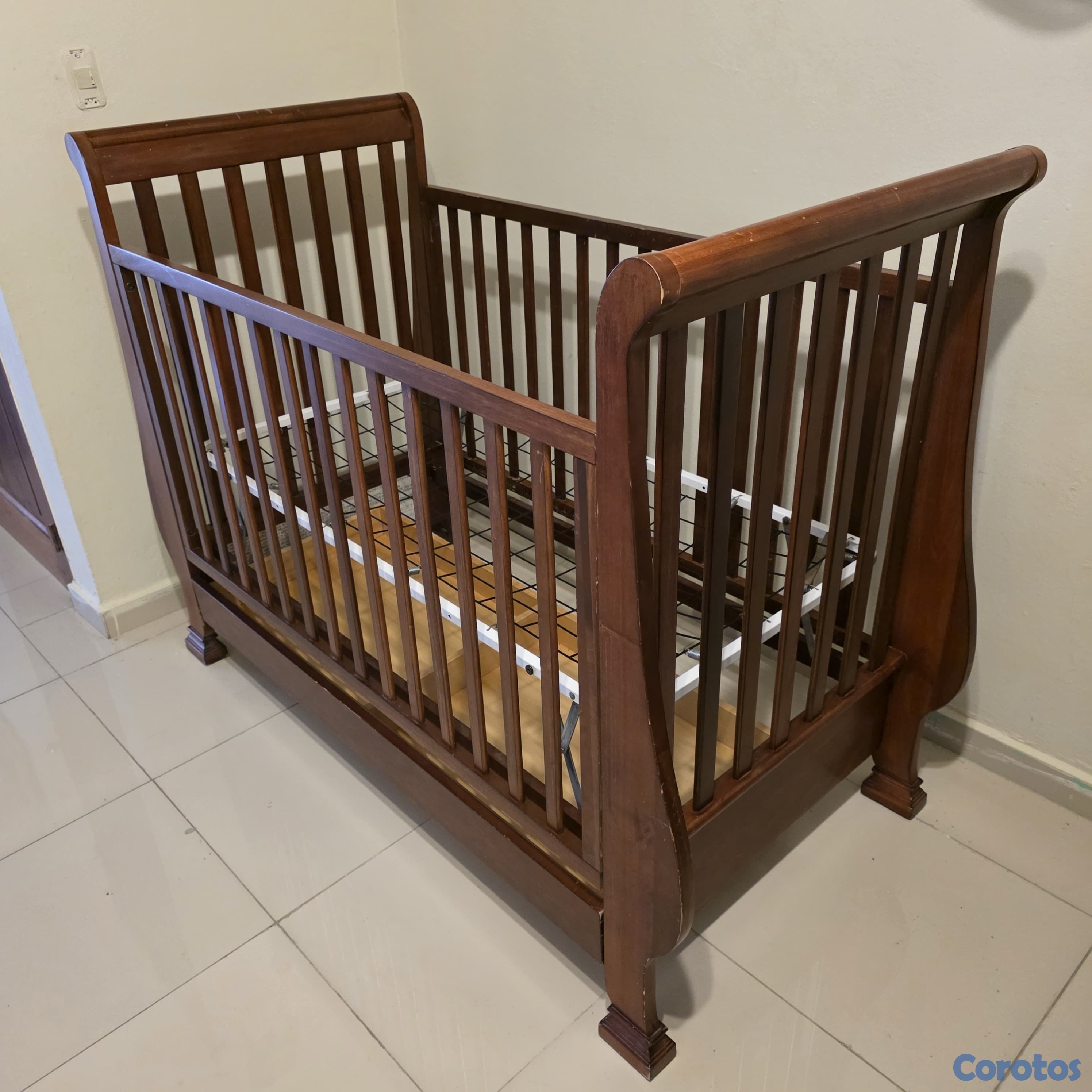 muebles - Cuna Madera Americana. Convertible. Cama cuna. 3 n 7