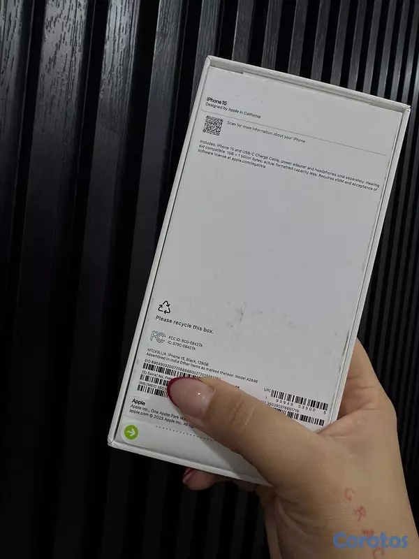 celulares y tabletas - IPHONE 15 E-SIM 128GB FACTORY CLEAN NUEVO OPEN BOX 0KM 5