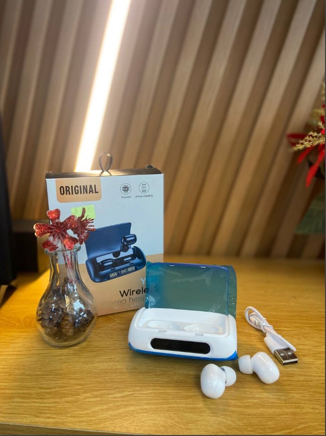 otros electronicos - Audifonos inalambricos Y Power Bank 0