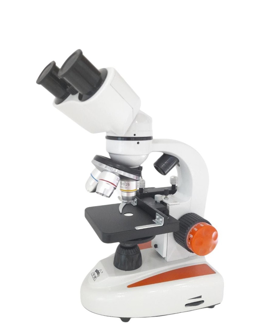 otros electronicos -  Microscopio electrico binocular biologico profesional para examen clínico  3