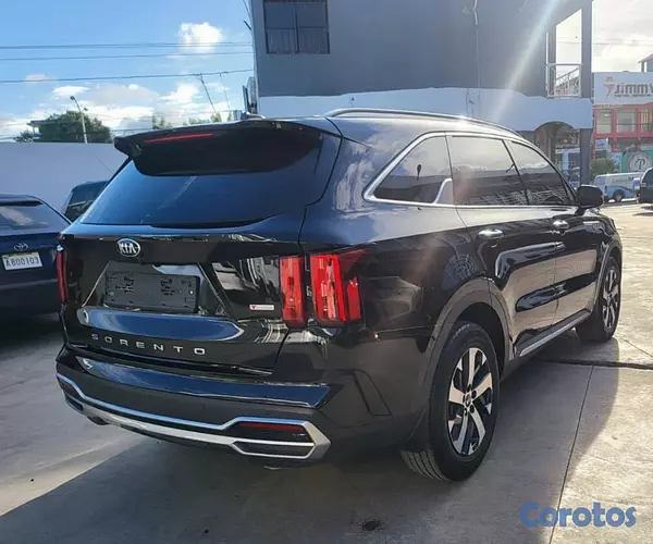 jeepetas y camionetas - KIA SORENTO S 2021 NEGRO GASOLINA 8