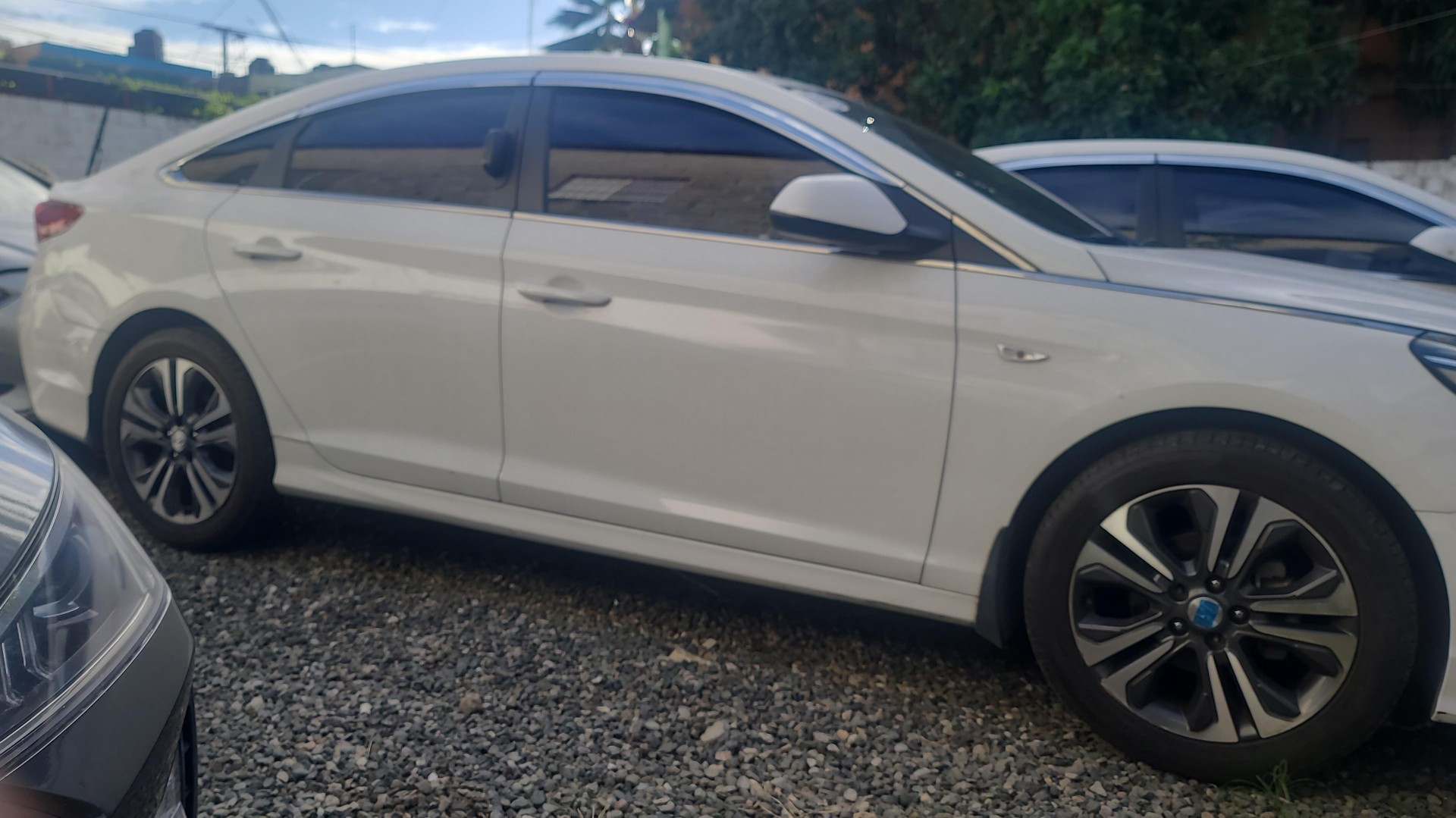 carros - HYUNDAI SONATA NEW RISE 2018 BLANCO 1