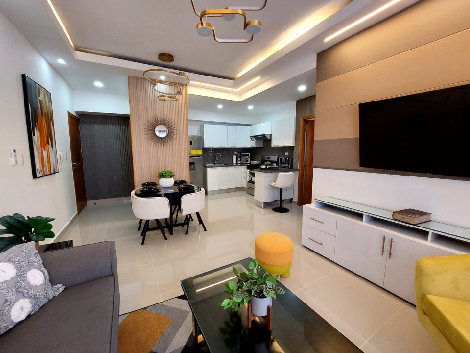 apartamentos - Apartamento de 1 Habitacion en alquiler en Evaristo Morales 2