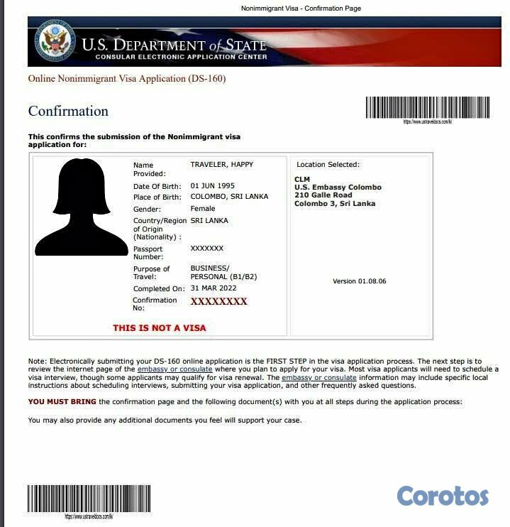 servicios profesionales - Servicio Profesional para Solicitar tu Visa: Perfil + DS-160 + Asesoría Completa 1