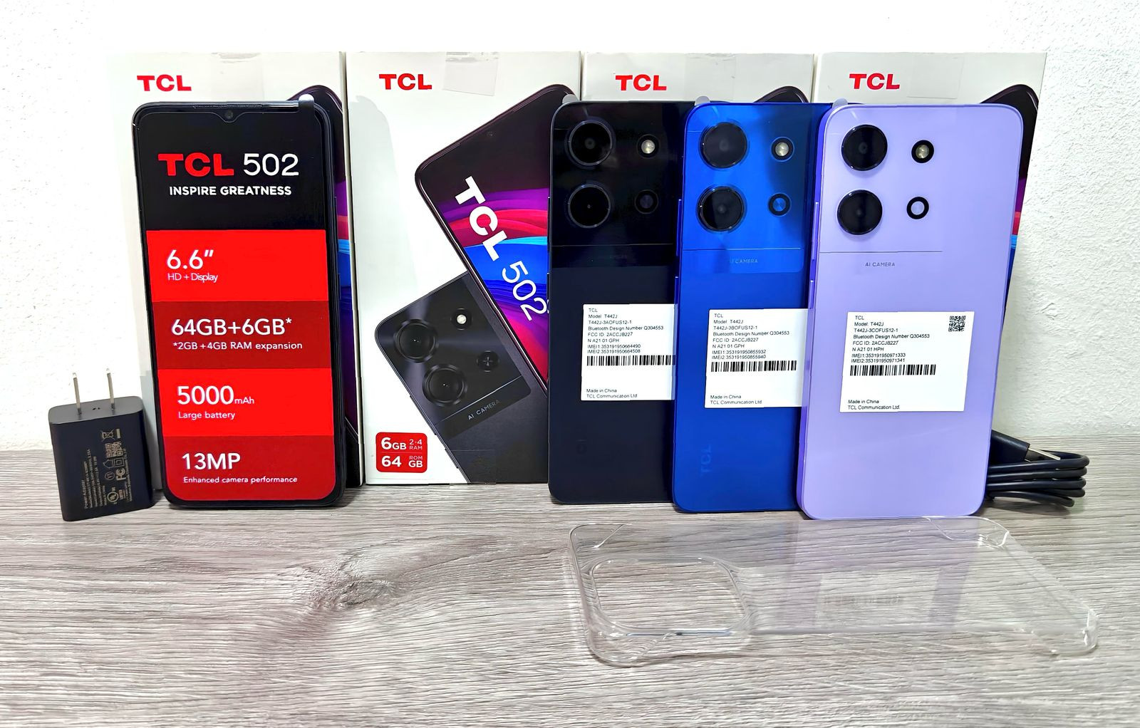 celulares y tabletas - TCL 502 DE 64GB 6GB RAM NUEVO DE CAJA #DESBLOQUEADO #OFERTAS  0
