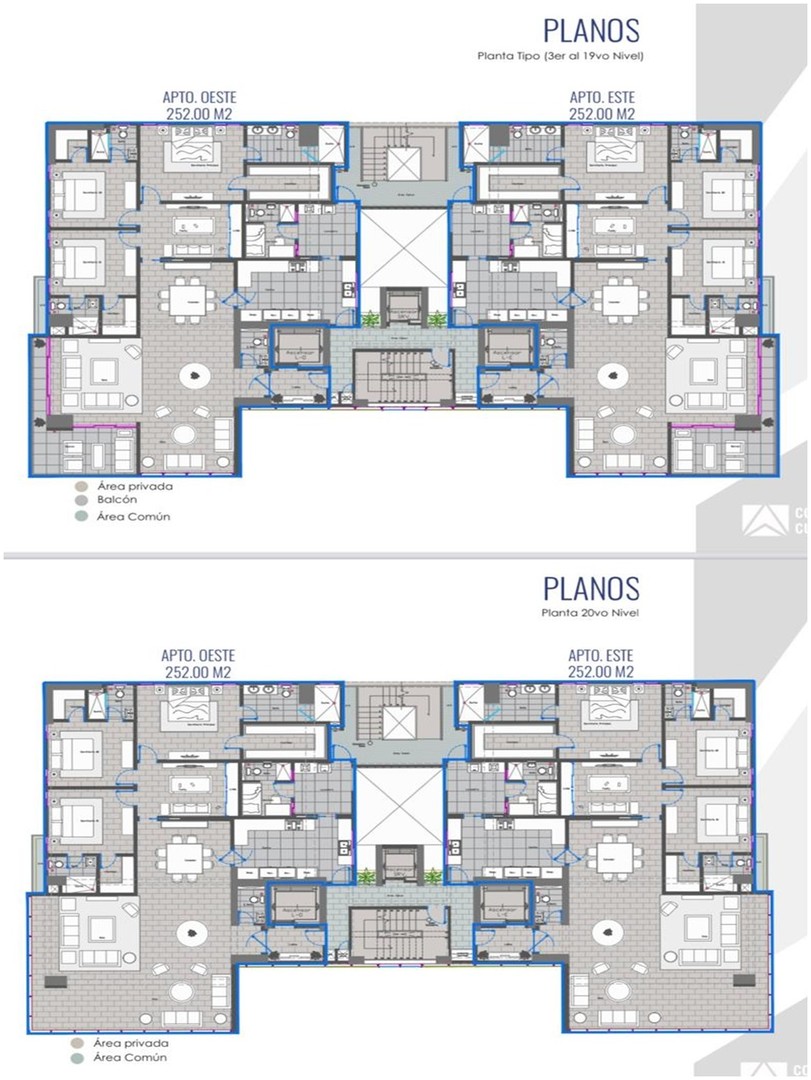 apartamentos - Proyecto de APTOS TORRE CUMBRE XIV enNaco, la mas alta y Moderna de la Zona 20 P 7