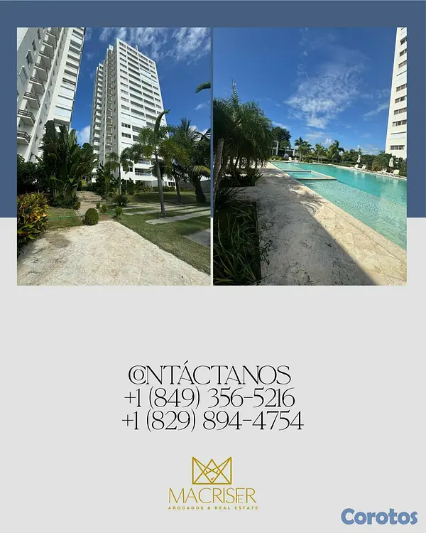 apartamentos -  APTO EN JUAN DOLIO DESDE US$ 190,000-NUEVO LISTO  3