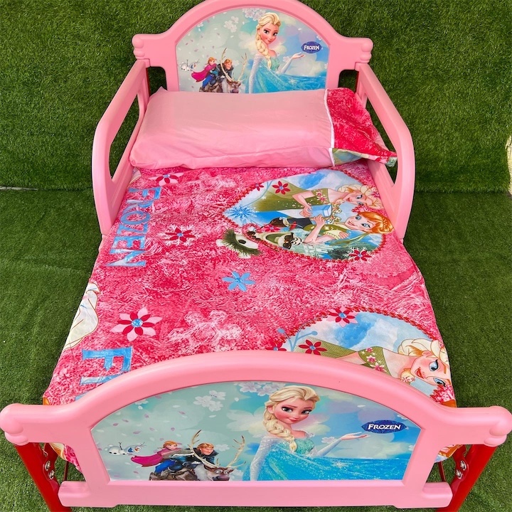muebles - Cama para niñas de 1-7 años medidas 29 x54 pulgadas Nuevas incluye colchón  3
