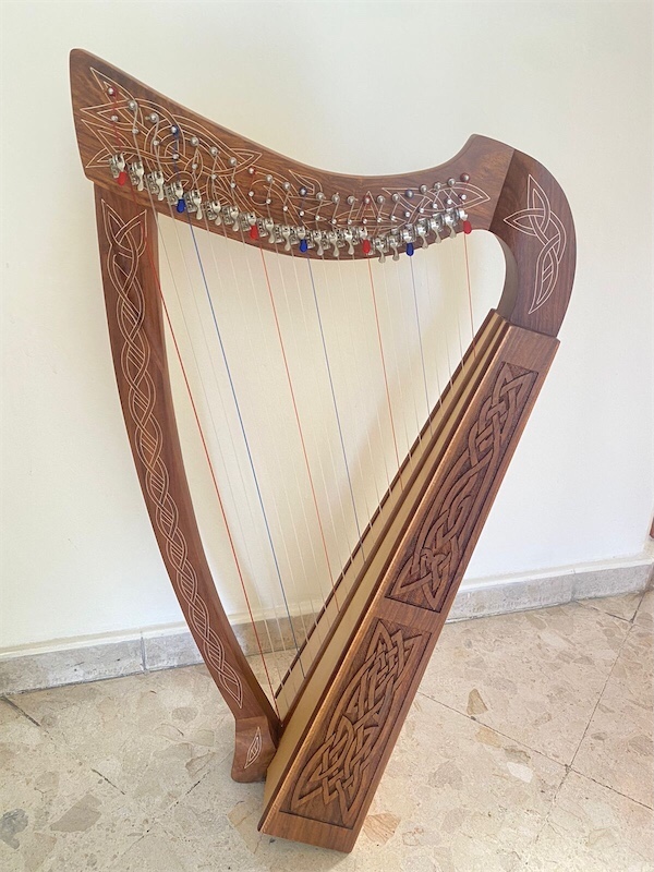 instrumentos musicales - Harpa Instrumento Musical de Cuerdas (Como Nuevo)