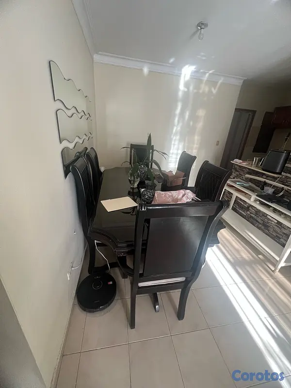 muebles y colchones - Juegos de comedor en caoba 4