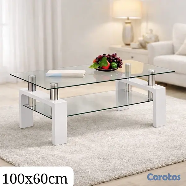 decoración y accesorios - OFERTA 🥳

*MESAS DE CENTRO DE CRISTAL*

▪️CUADRADAS

▪️*MEDIDA:100X60CM*
 2