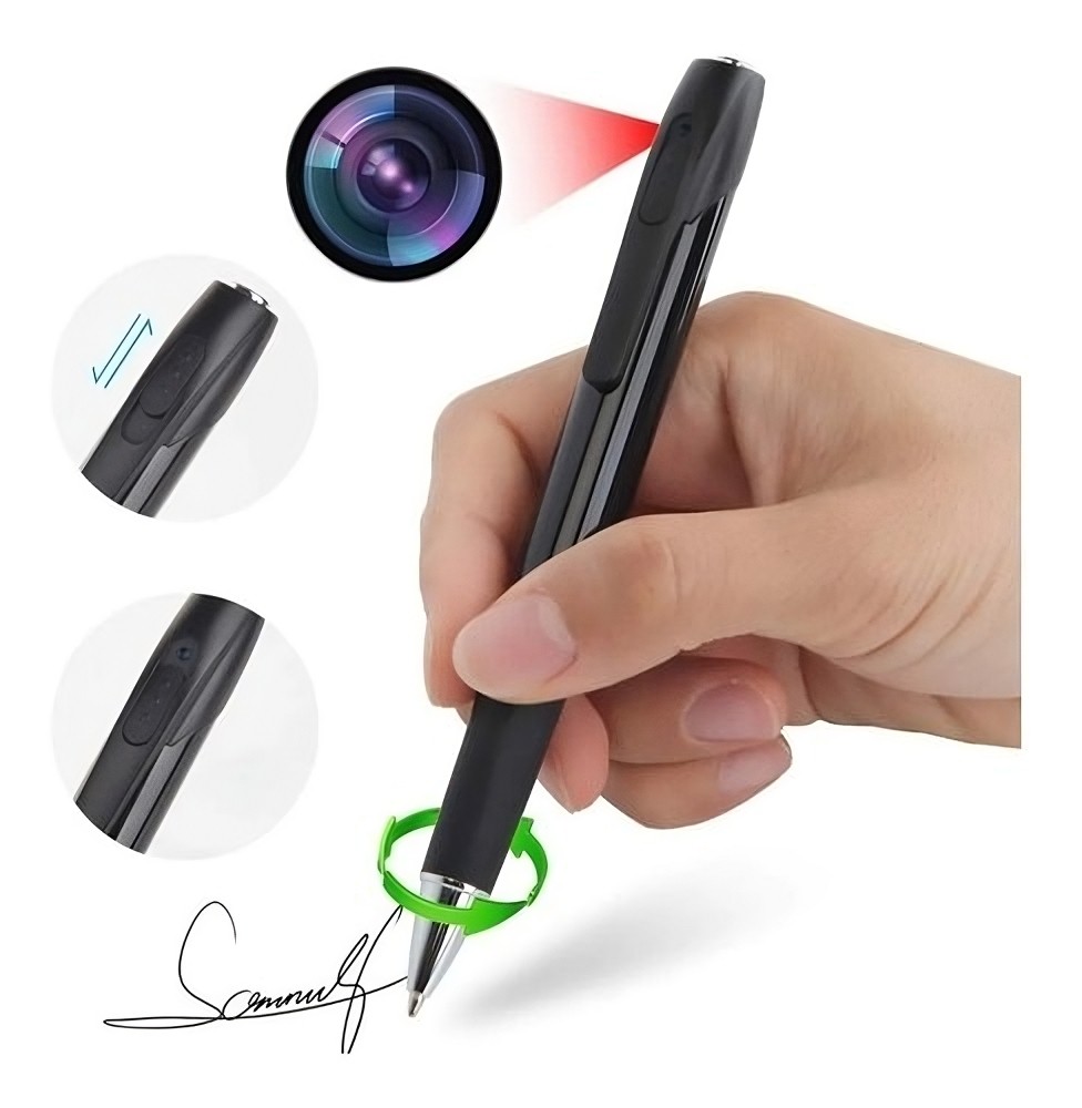 equipos profesionales - Lapicero con camara V8 Full HD Lapicero Grabador V8 Full HD 3