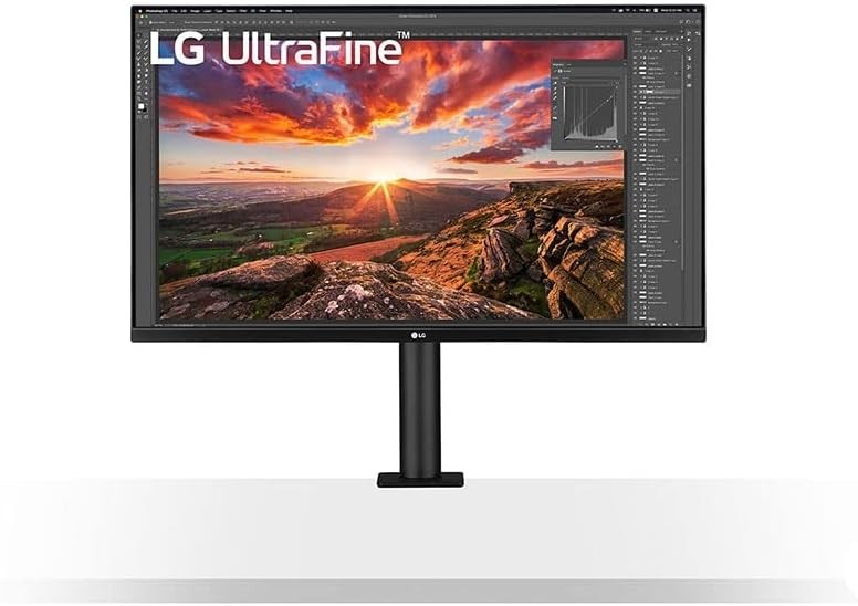 computadoras y laptops - Monitor LG 32`` - 32UN880-B UltraFine Ergo UHD 4K  1