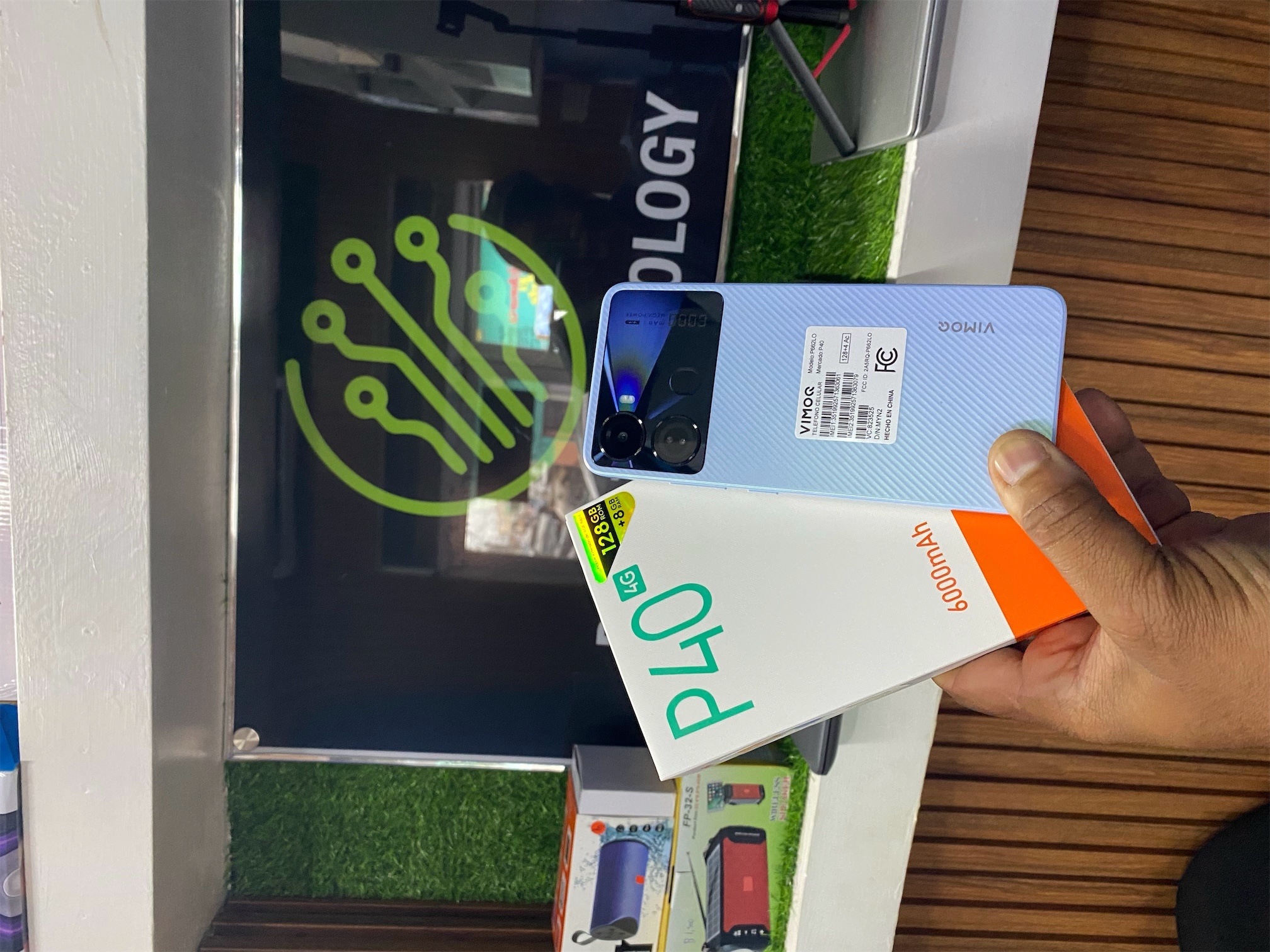 celulares y tabletas - intel Vimoq p40 128GB y 64GB  1