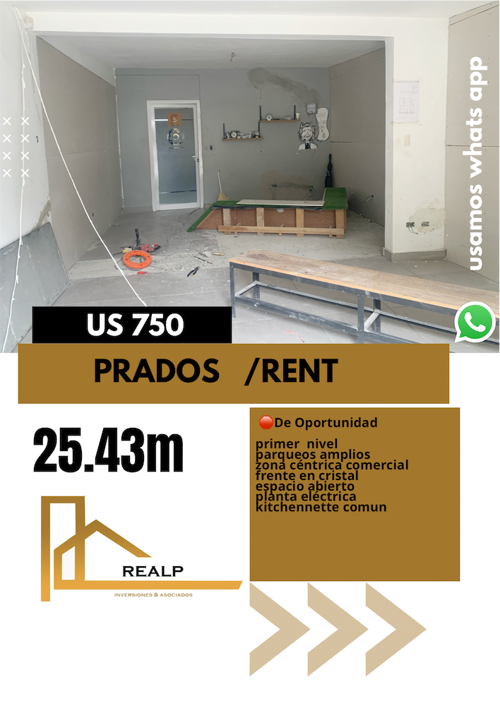 oficinas y locales comerciales - Local comercial en los Prados