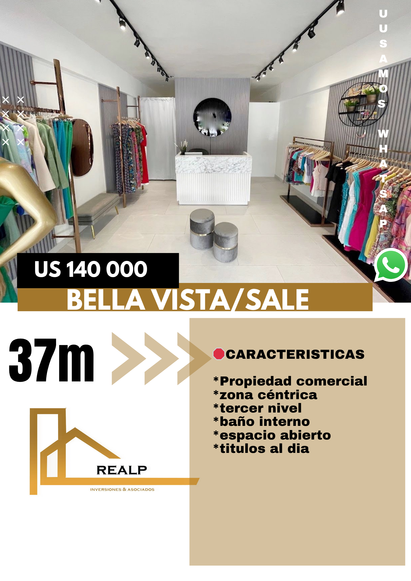 oficinas y locales comerciales - Local en venta en Bella vista  0