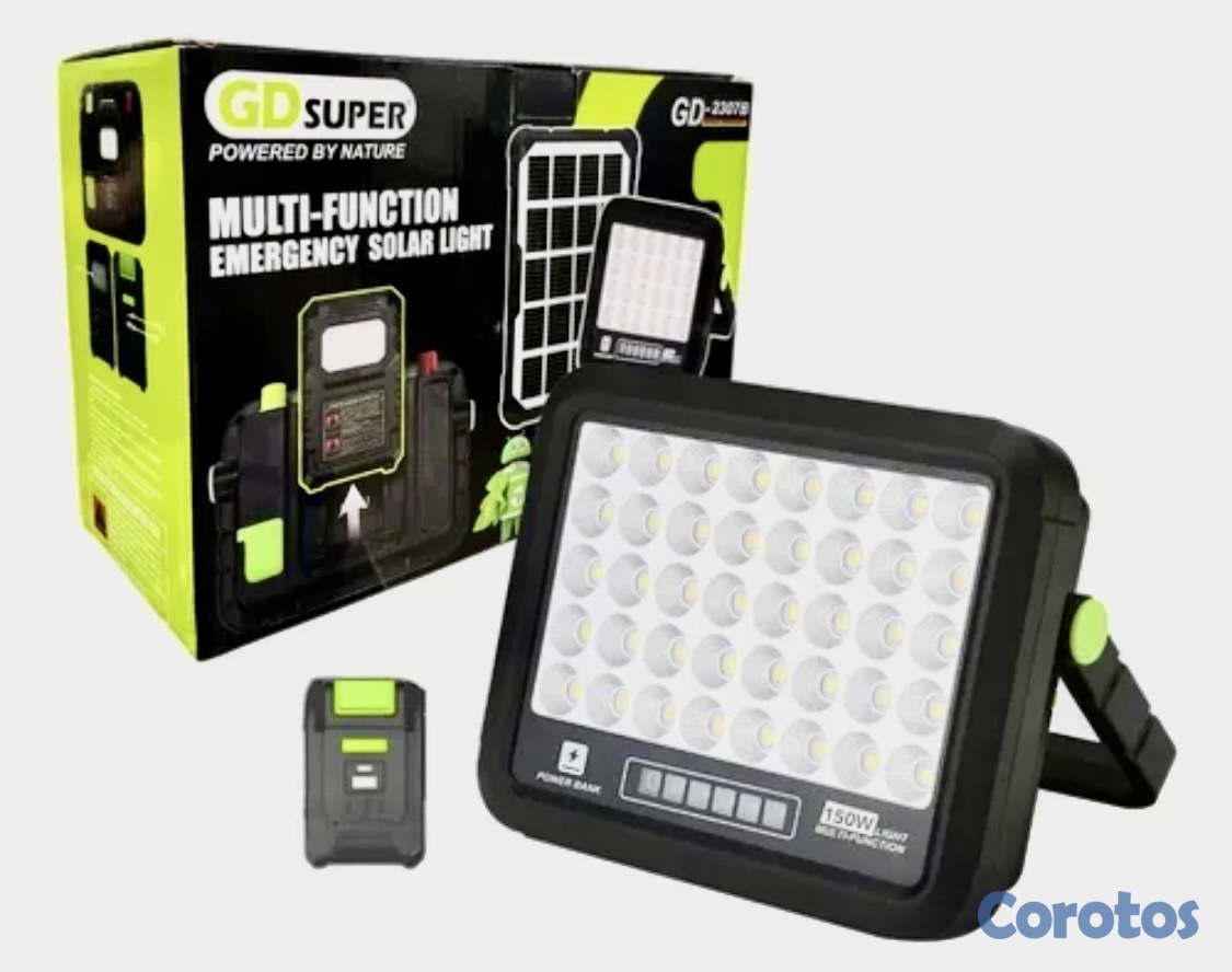 otros electronicos - ✨👌Luz led portatil de 150w de pontencia.
Trae bateria que funciona como Pawer   1