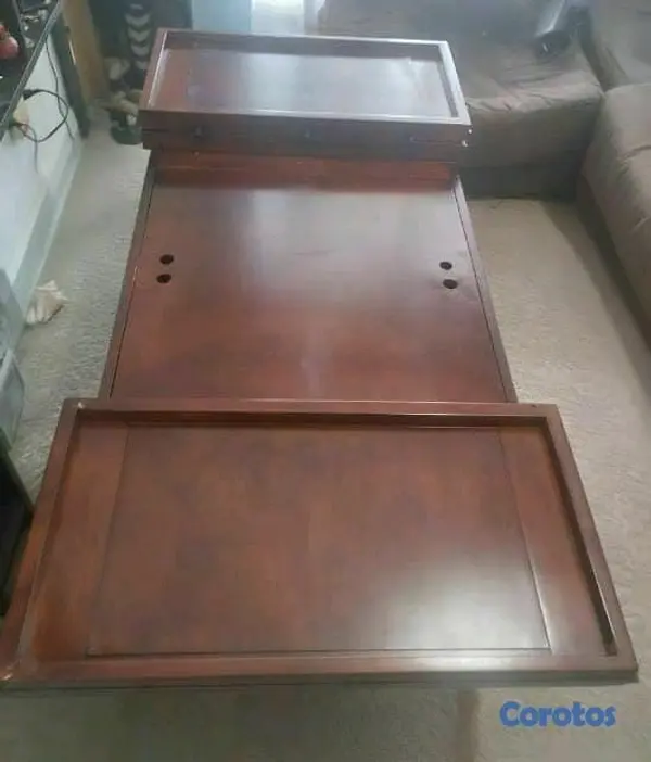 muebles y colchones - mesa de caoba  5