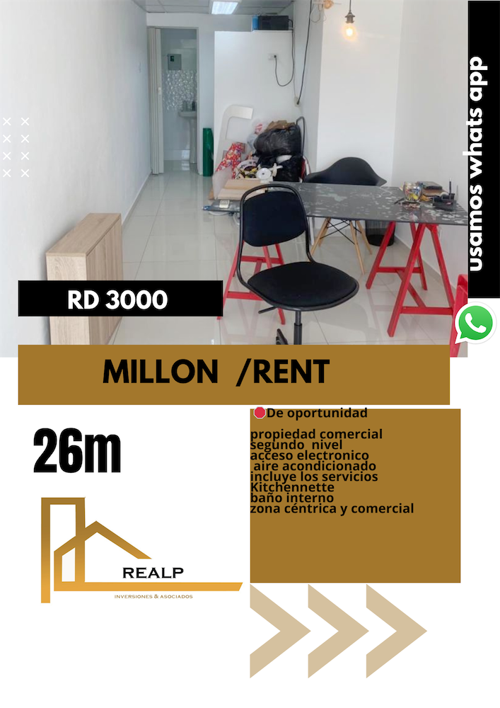 oficinas y locales comerciales - Local en el millon céntrico y comercial  0