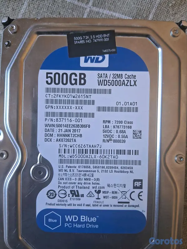 otros electronicos - Discos duros HDD bloqueados 3