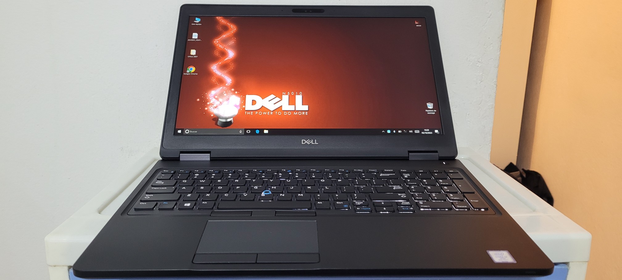 computadoras y laptops - Dell 5580 17 Pulg Core i7 2.6ghz Ram 16gb ddr4 Disco 256gb Nvidea 10gb full