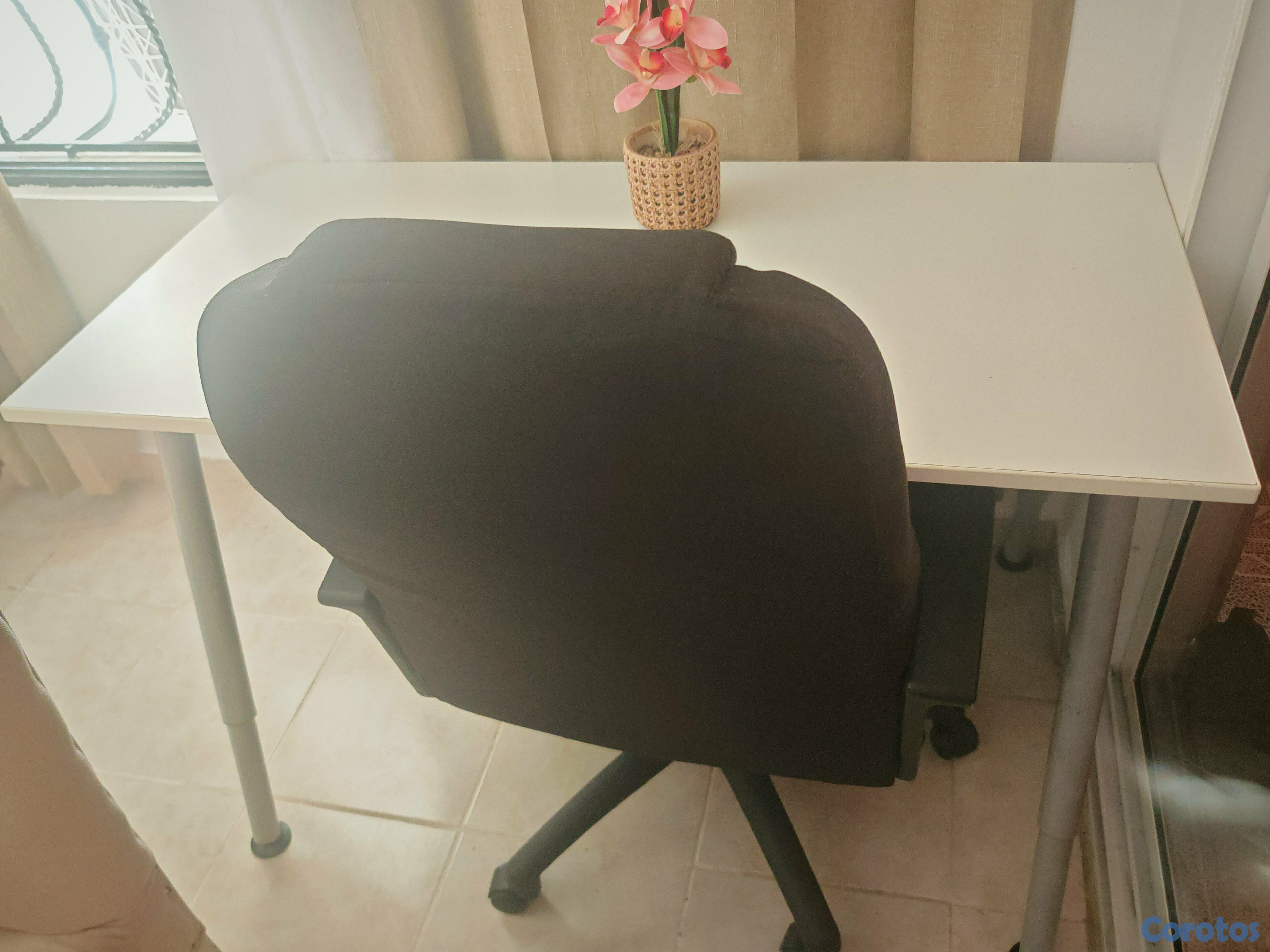 muebles y colchones - Mesa Escritorio y Sillón Giratorio  5