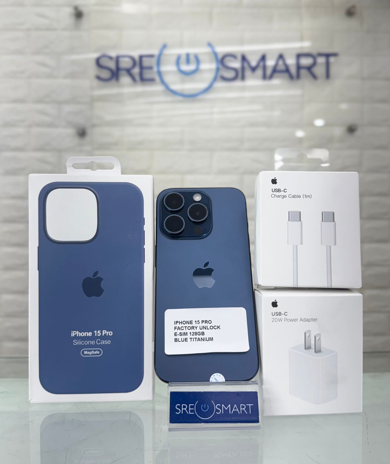 celulares y tabletas - IPHONE 15 PRO 128GB E-SIM FACTORY UNLOCK NUEVO.