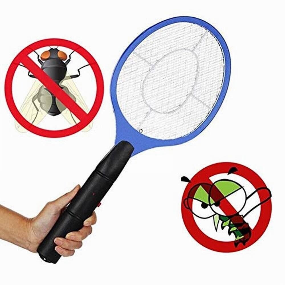 otros electronicos - Raqueta Eléctrica Mata Mosquito  Mata Moscas Eléctrico Recargable 0