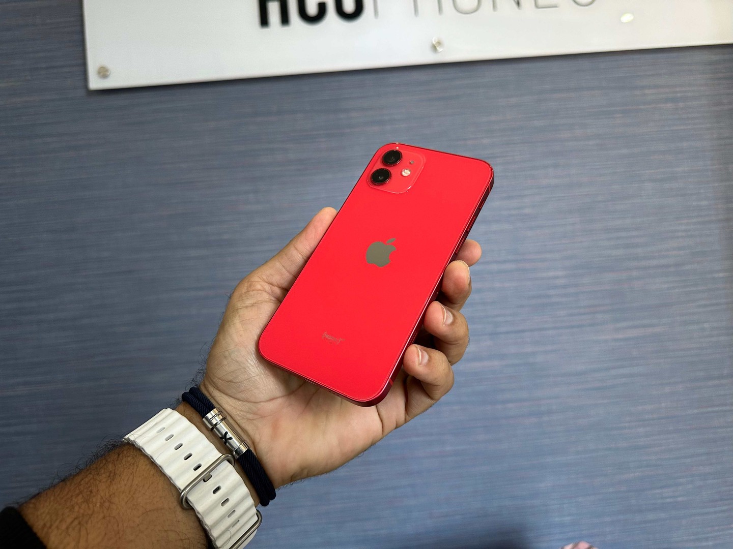 celulares y tabletas - iPhone 12 64GB Rojo Usado, Desbloqueado, Garantía, RD$ 21,500 NEG/ TIENDA