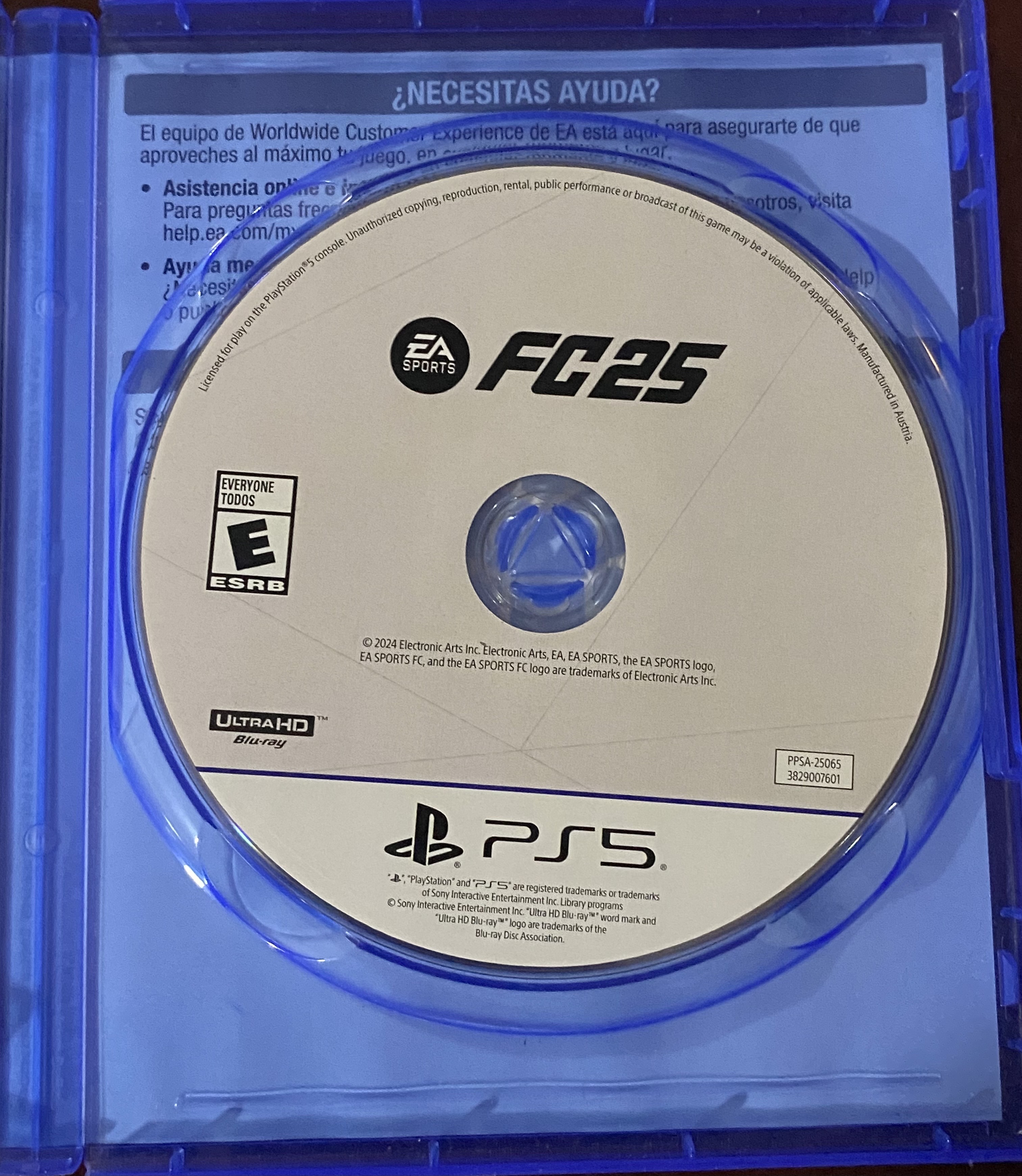 consolas y videojuegos - FC 25 PS5 COMO NUEVA 2