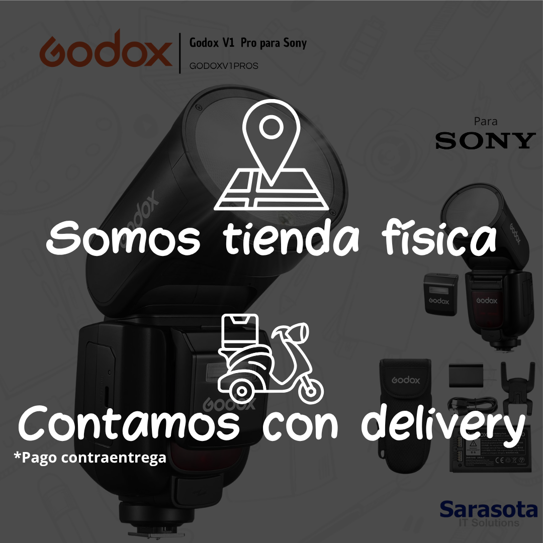 accesorios para electronica - Godox V1 pro para sony 2