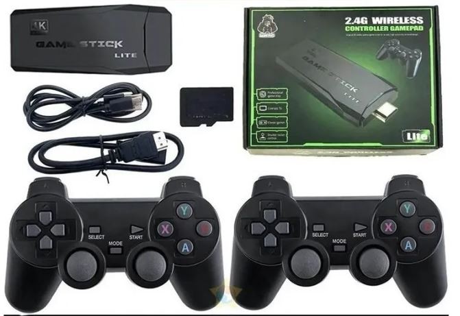 consolas y videojuegos - Consola Gamestick retro 2.4g  wireless 4