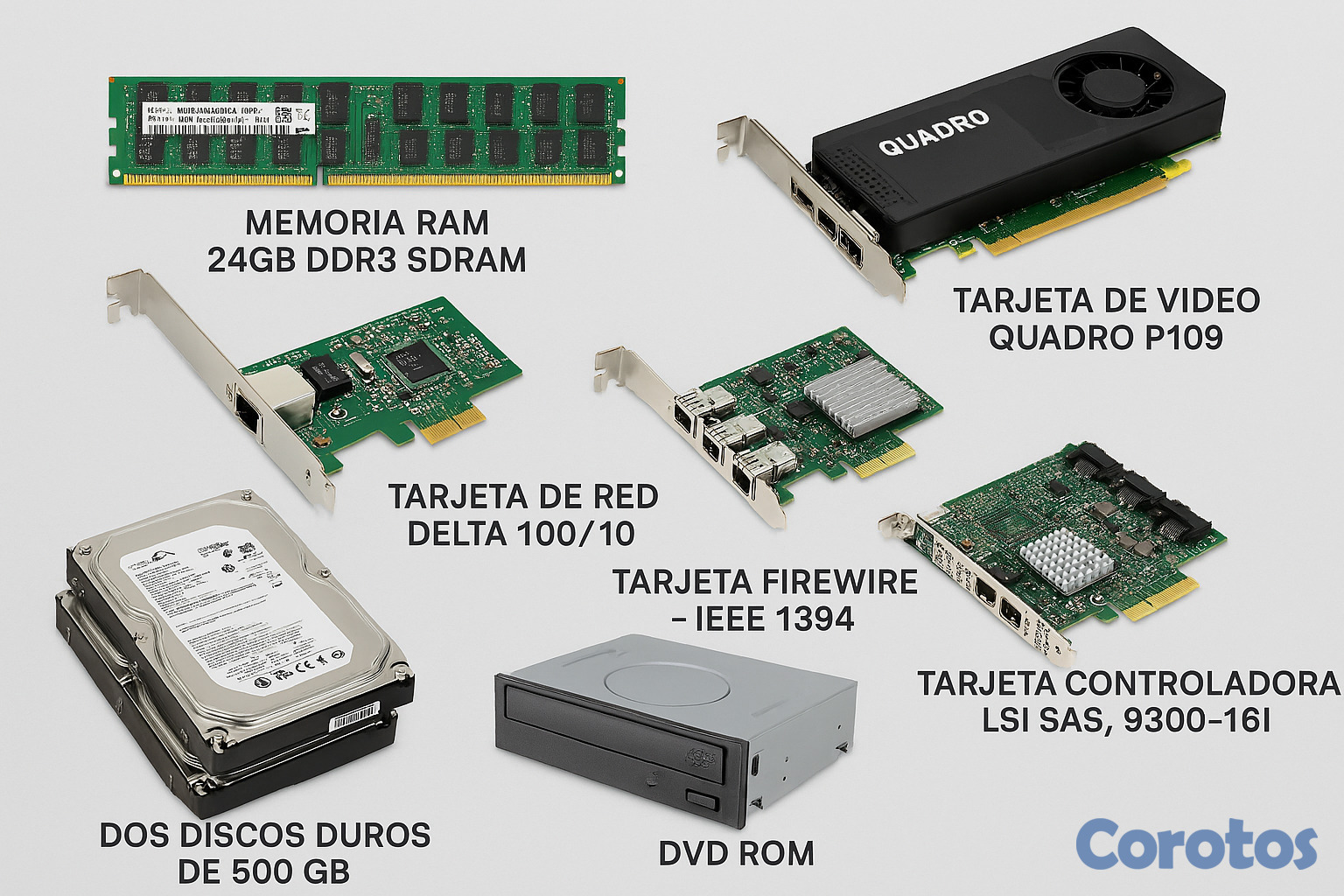computadoras y laptops - Detalles para vender Servidor Dell Precision T3500 1