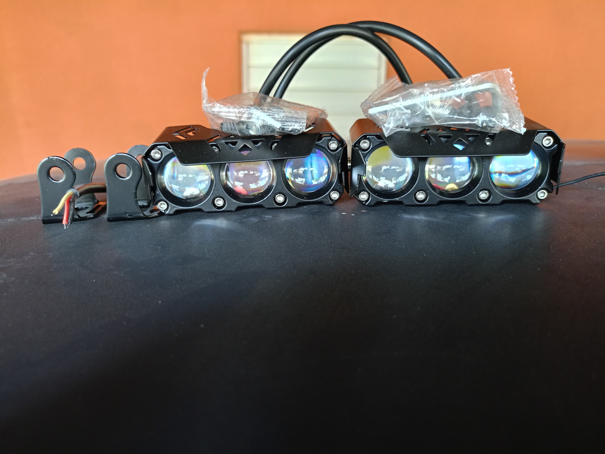 accesorios para vehiculos - Mini proyectores Led potente