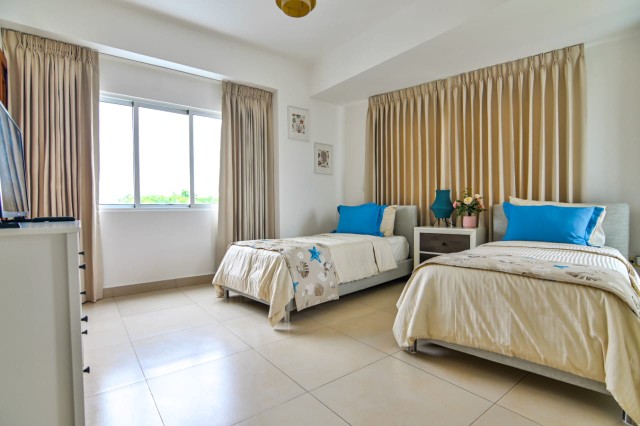 apartamentos - "JUAN DOLIO" ENCANTADOR APART. FRENTE A LA PLAYA. TORRE ATABEY II. 8