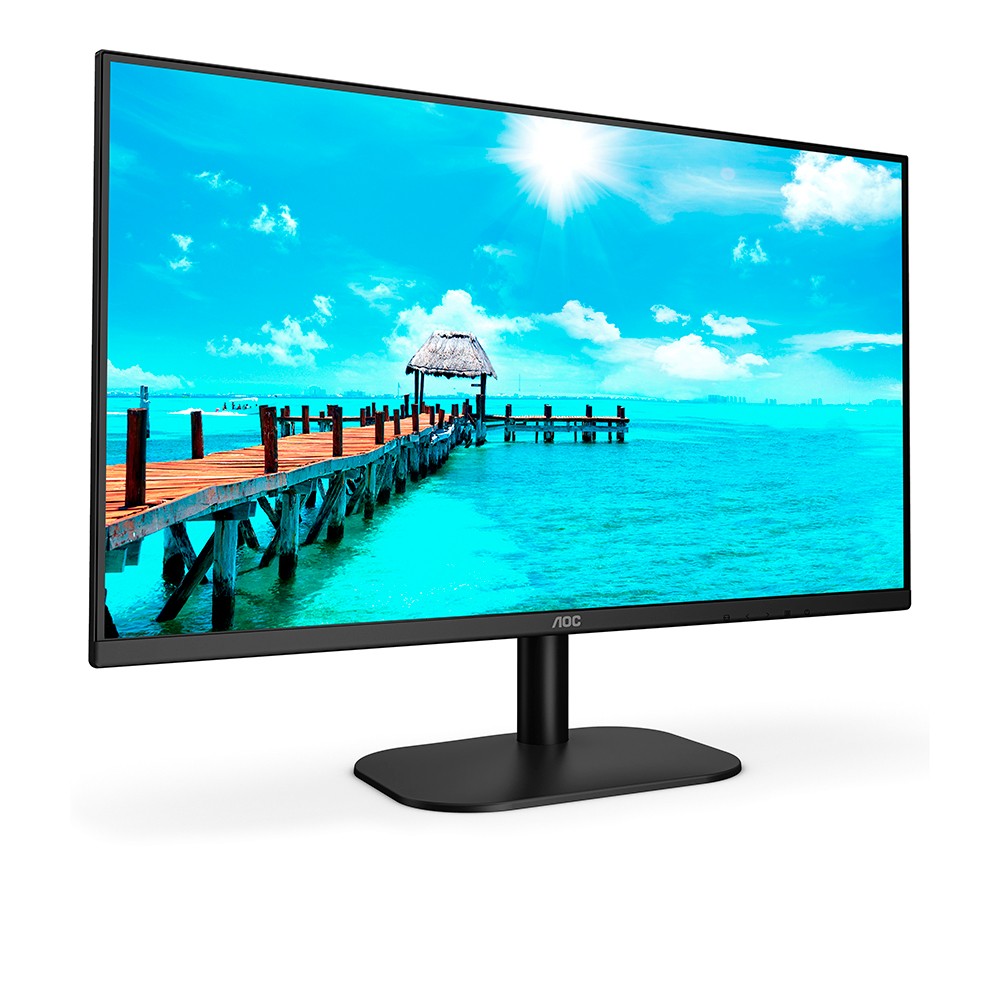 computadoras y laptops - MONITOR AOC 22 PULGADAS  (21.5”) , BORDERLESS  (SIN BOLDES)   FHD 1920X 1080,  2