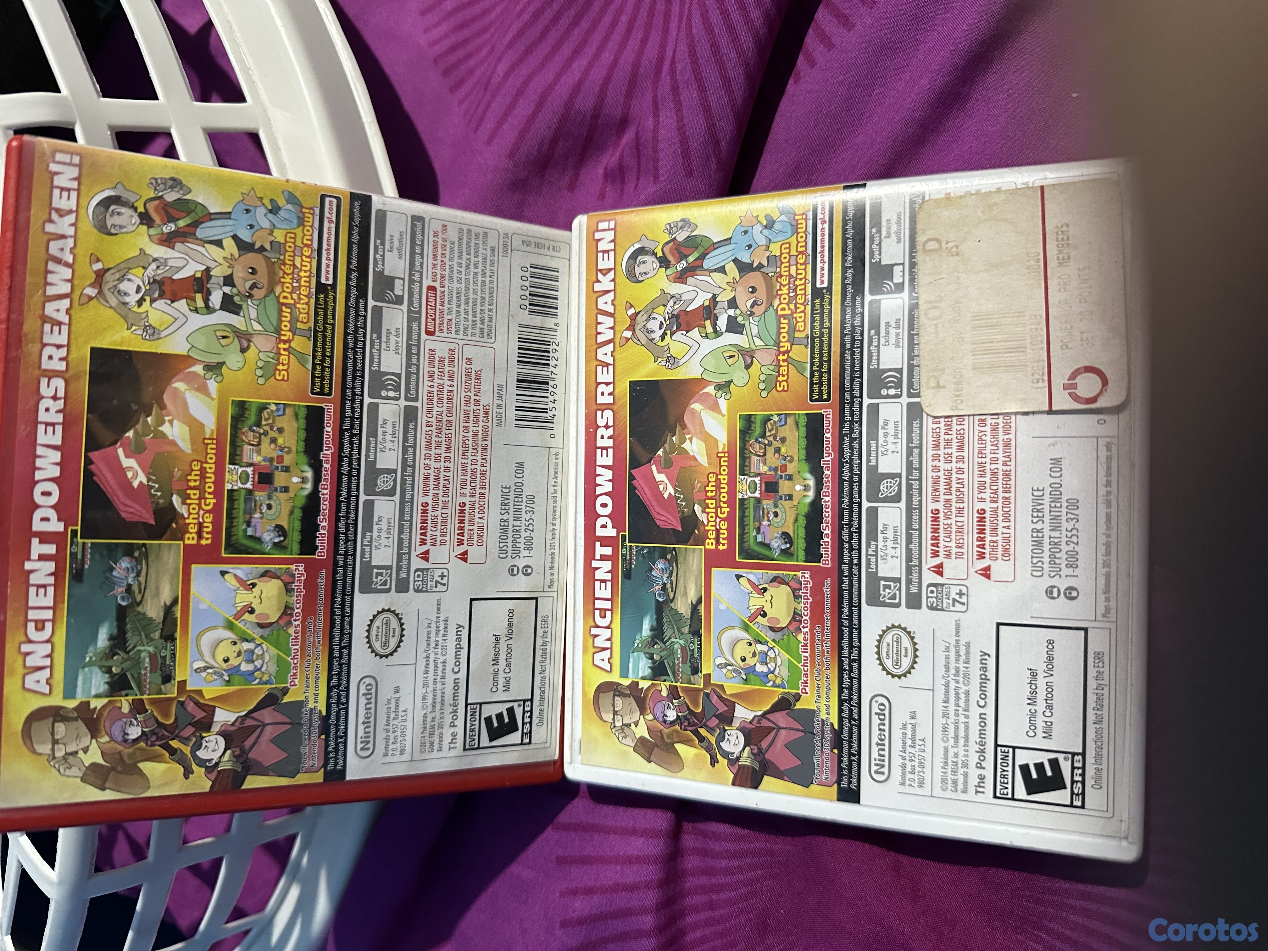 consolas y videojuegos - Pokemon Omega Ruby cada 1  3