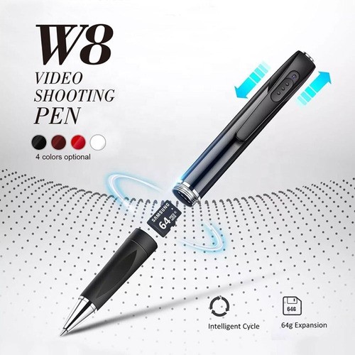 equipos profesionales - Lapicero con camara V8 Full HD Lapicero Grabador V8 Full HD 4