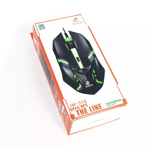 computadoras y laptops - MOUSE GAMING JEQANG JM-318 USB GAMER RGB 3
