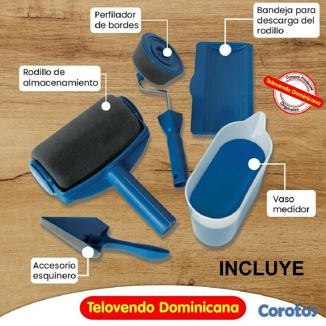 herramientas, jardines y exterior - ROLO RELLENABLE ANTIDERRAMES PARA PINTAR INTERIORES Y EXTERIORES  5