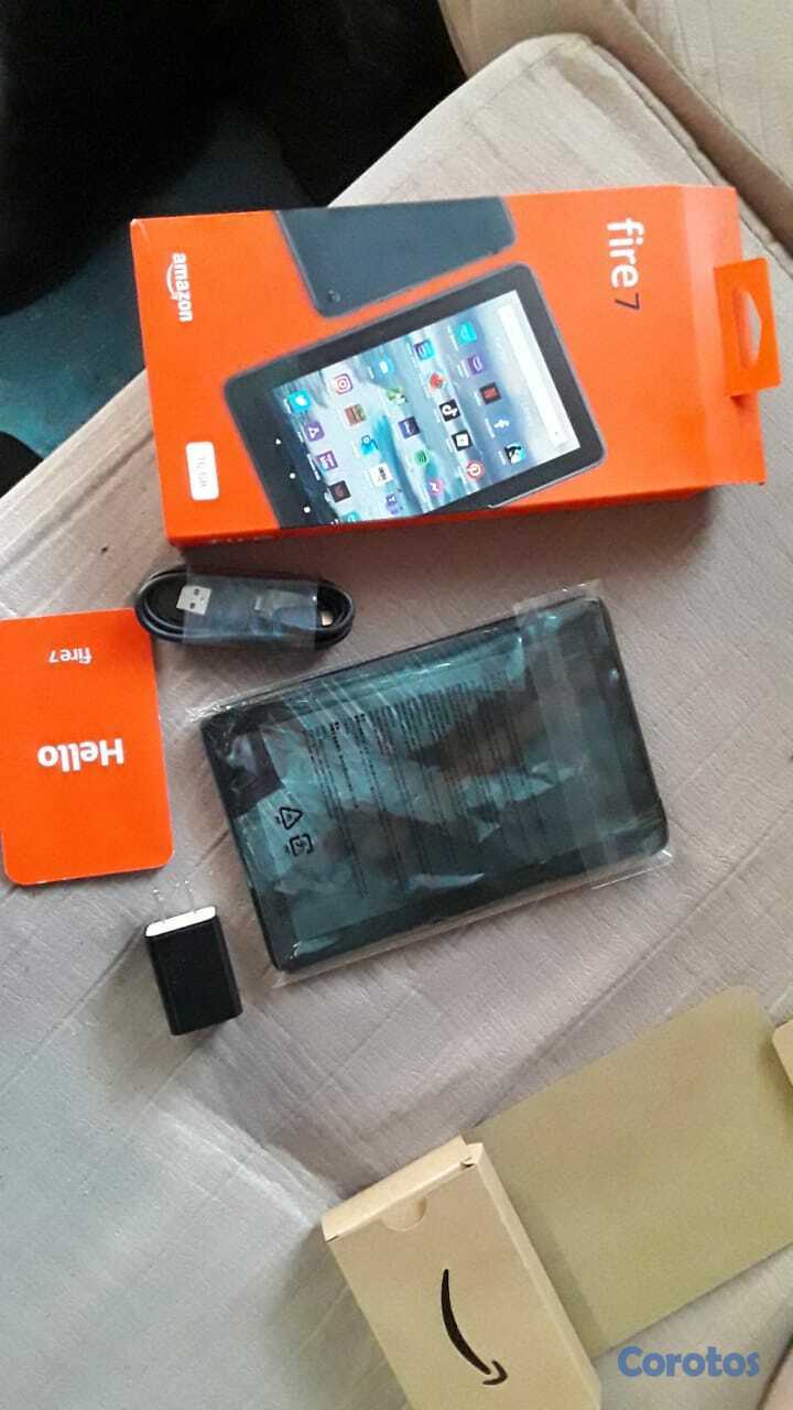 celulares y tabletas - se vende tablet Amazon fire 7 pulgadas nueva si no te interesa no mescriban  5