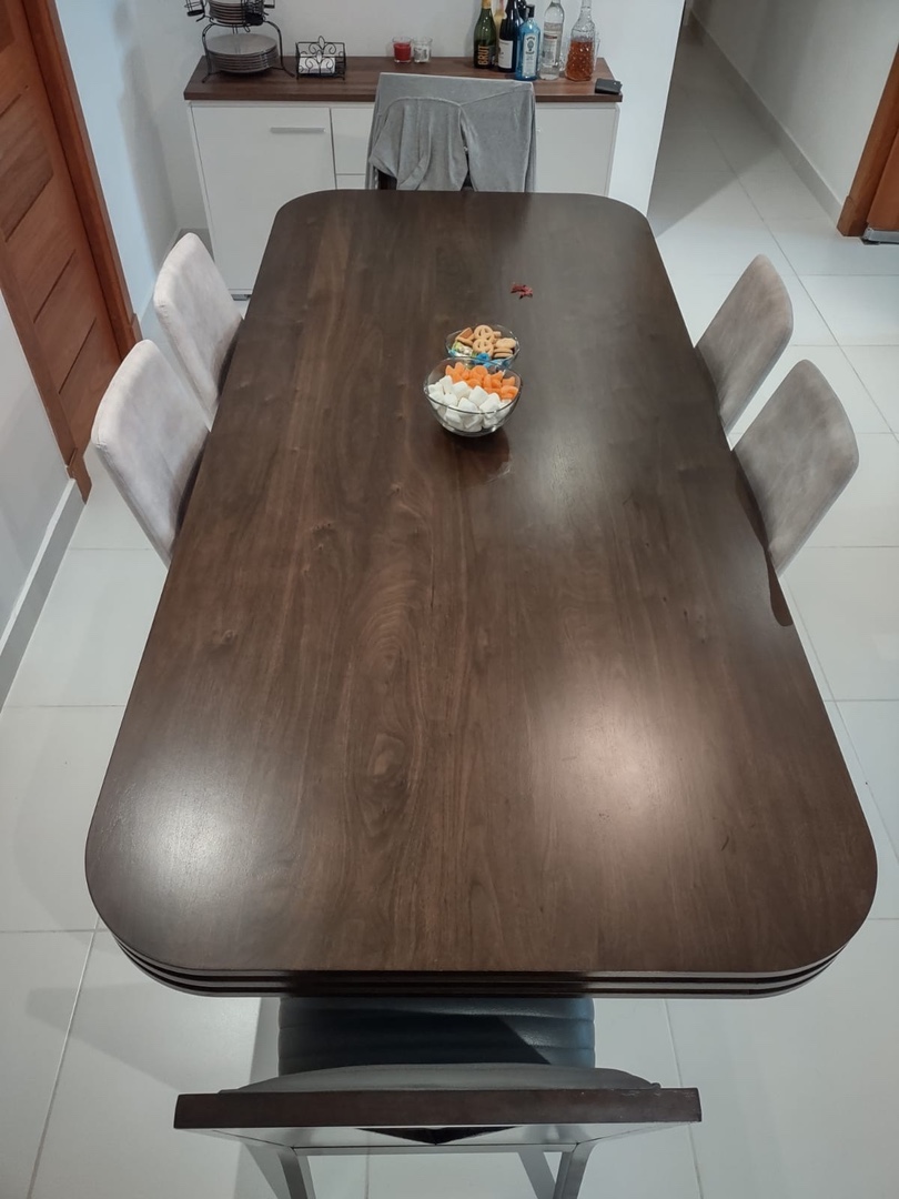 muebles y colchones - Comedor de 8 sillas  3