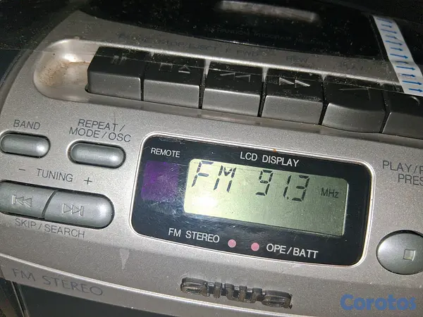 camaras y audio - Radio AM/FM cassette y CD Aiwa  3