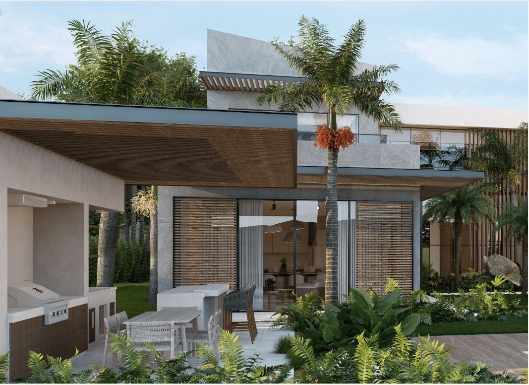 casas vacacionales y villas - Villa en Cap Cana Punta Espada en Plano de 6 habitaciones con plan de pagos 1