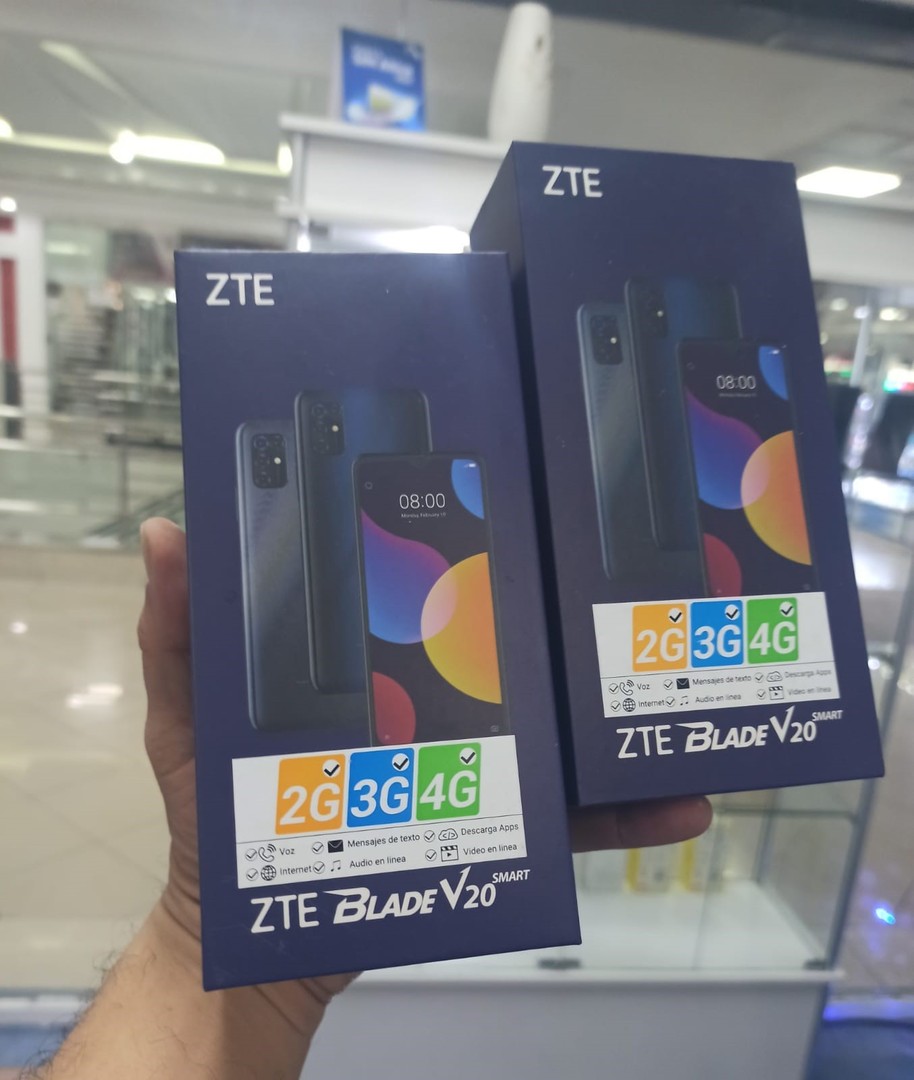 celulares y tabletas - ZTE BLADE V20 128GB SELLADO