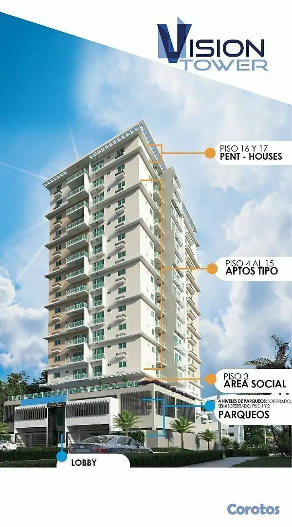 penthouses - Vision tower alma rosa I, ph1802, mayo 2025 5