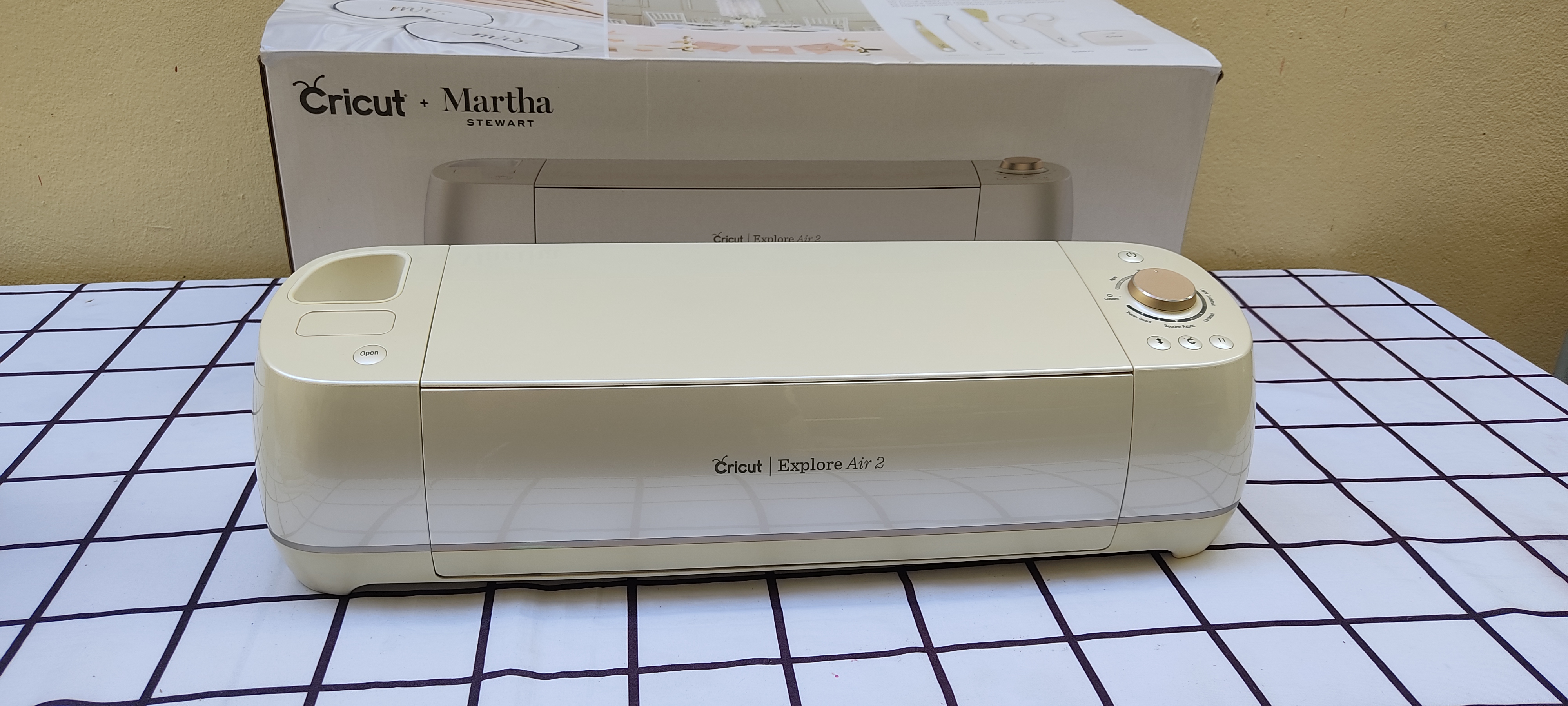 impresoras y scanners - Máquina Cricut Explore Air 2 Martha Stewart Dorada Edición Limitada