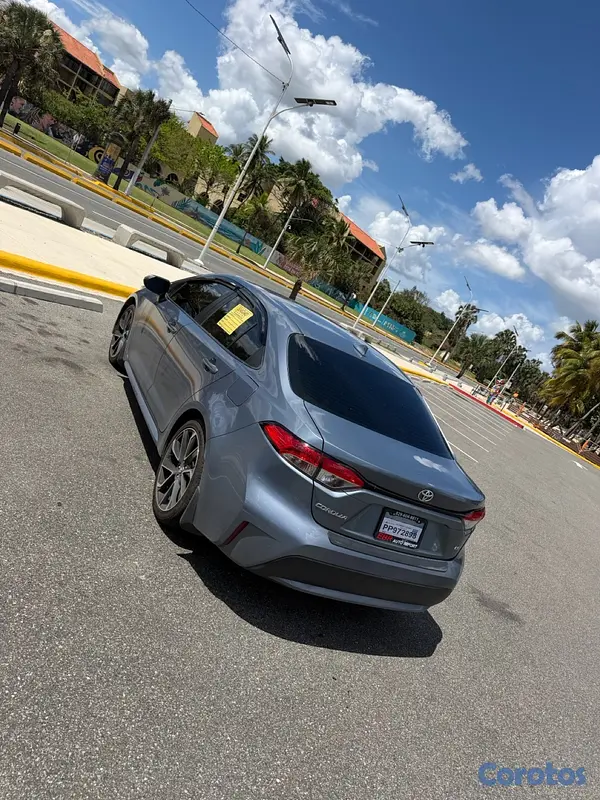 carros - Toyota Corolla 2020 azul recién importado 4