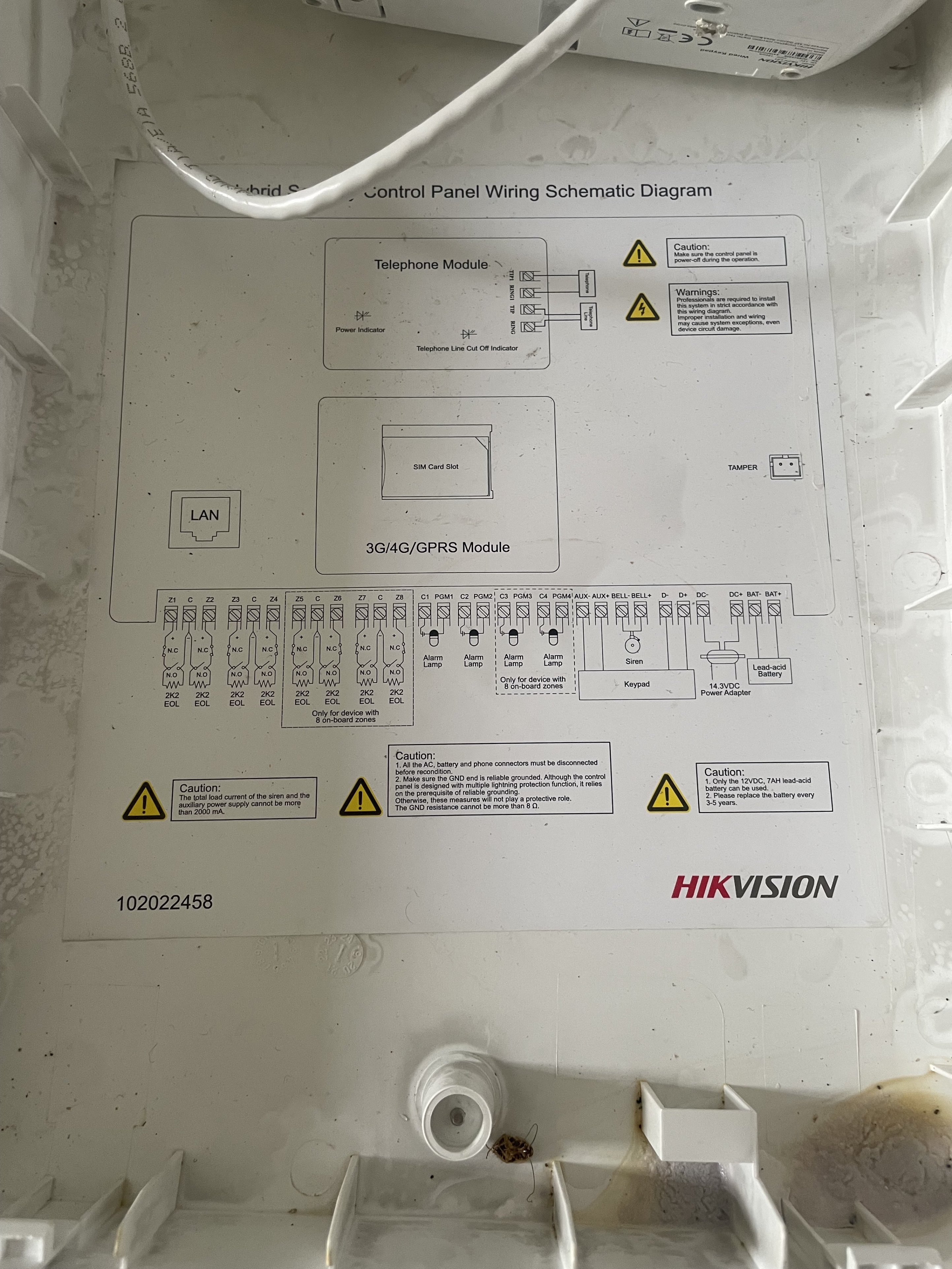 camaras y audio - Alarma de hogar Hikvision híbrida en perfecto estado higuey 3